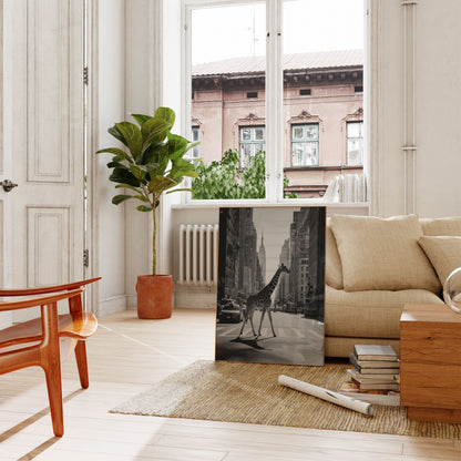 Urban Giraffe New York Poster