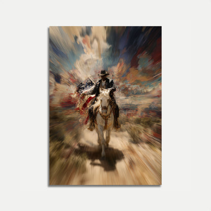 Freiheitsfahrt Amerikanischer Geist Plakat