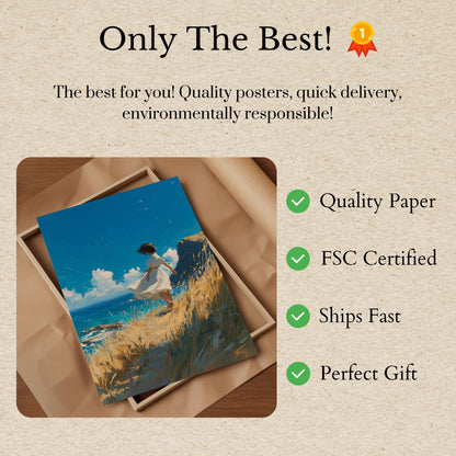 Coastal Breeze Freedom Poster