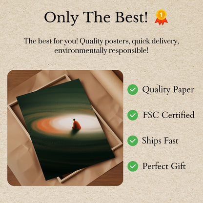 Cartel de Meditación Cósmica en Soledad