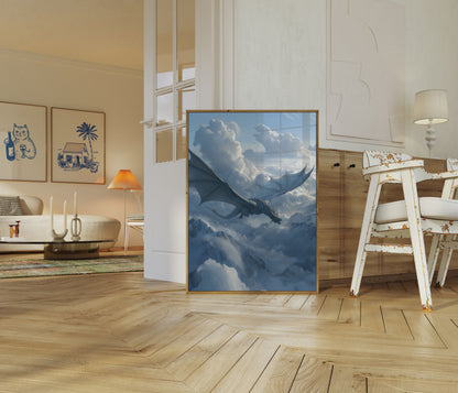 Celestial Dragon Flight Poster