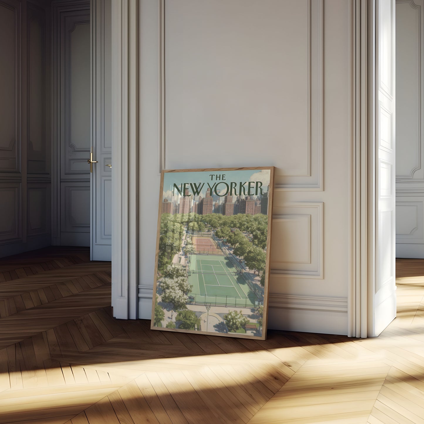 Urban Tennis Central Park Poster