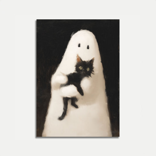 Ghostly Guardian Halloween Poster