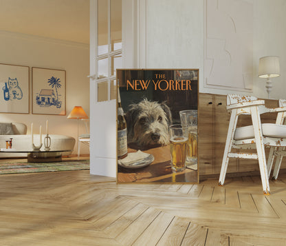 Shaggy Dog New Yorker Poster