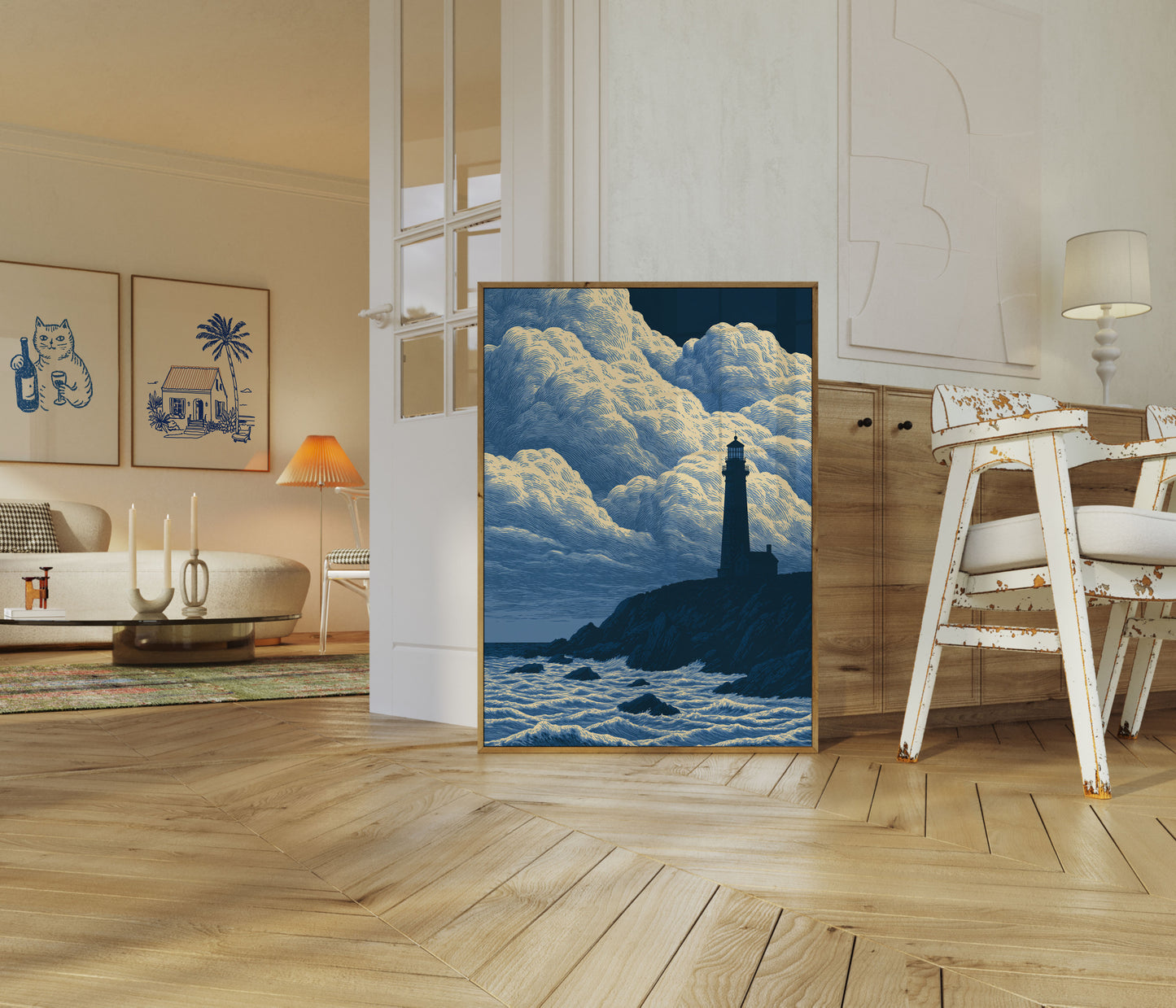 Fyr Skymarkise Plakat