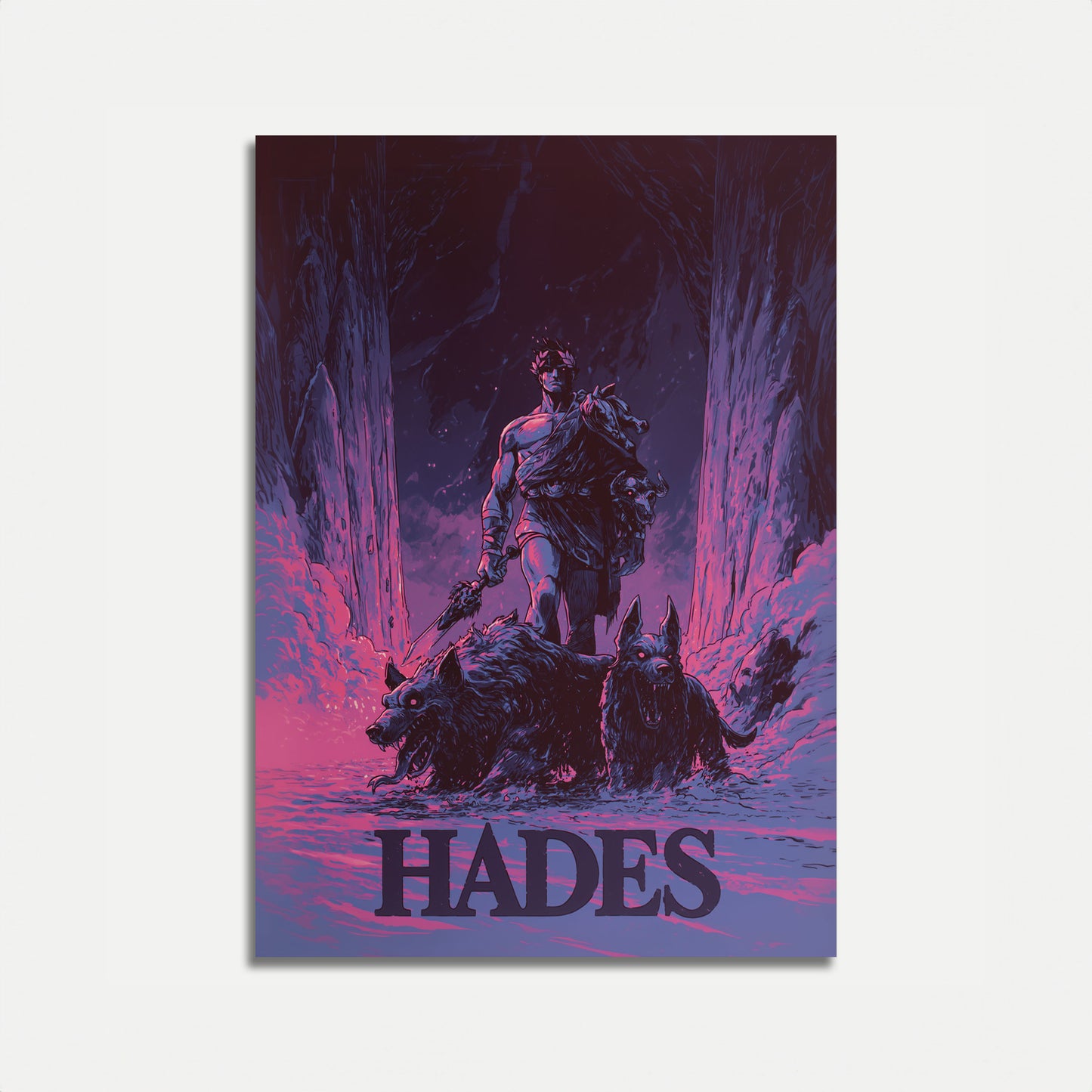 Hades Greek Mythology Poster