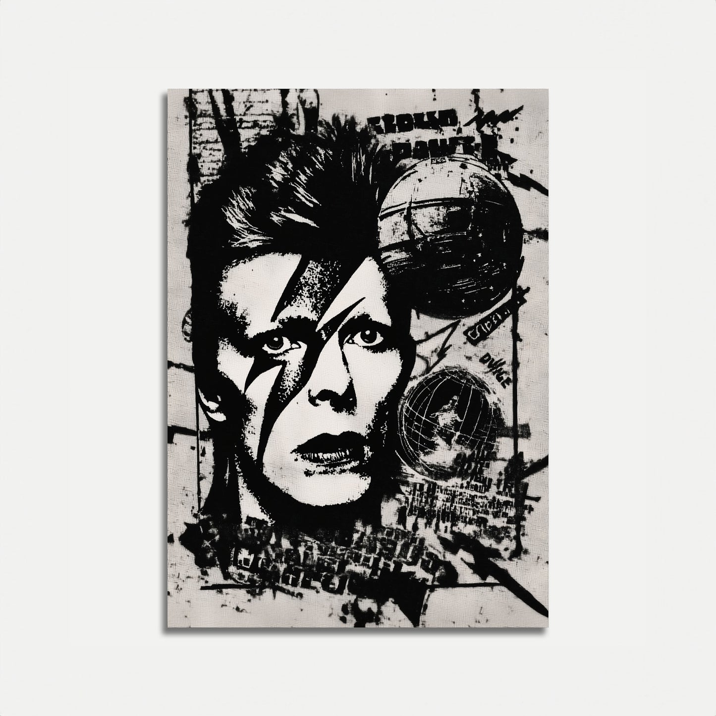 Cosmic Rebel Rock Star Poster