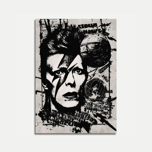 Kosmischer Rebell Rockstar Poster