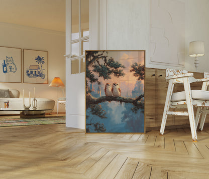 Mystic Owl Companions Poster