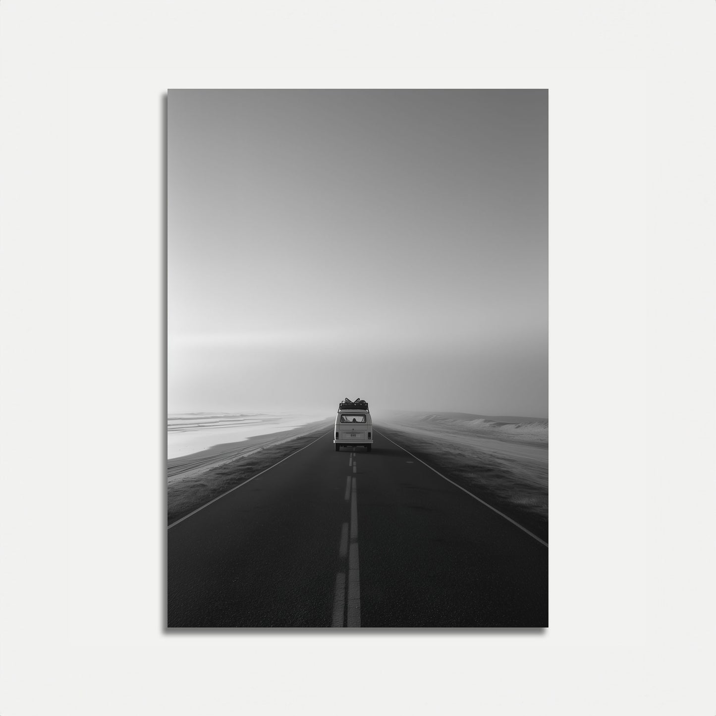 Road Trip Adventure Van Poster