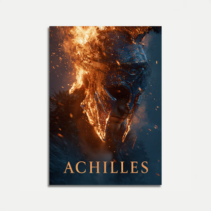 Plakát Achilla, ohnivého válečníka