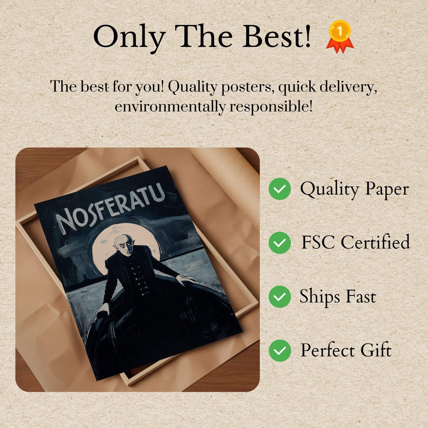 Nosferatu Poster Classico Horror