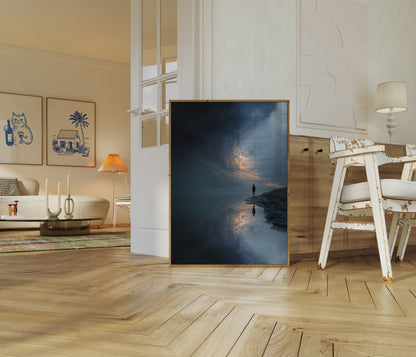 Solitude in the Storm Poster