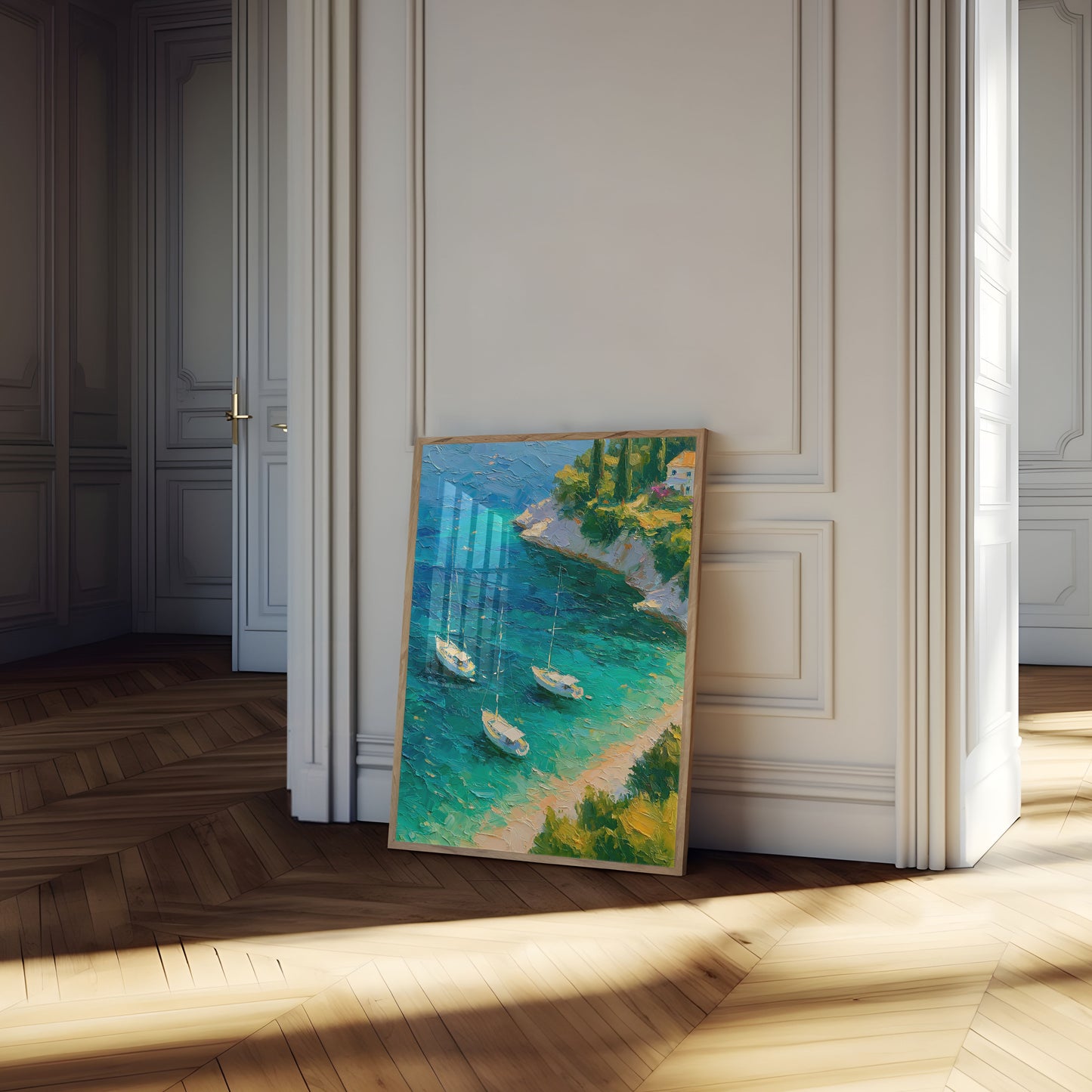 Poster Golfo Vele Mediterranee