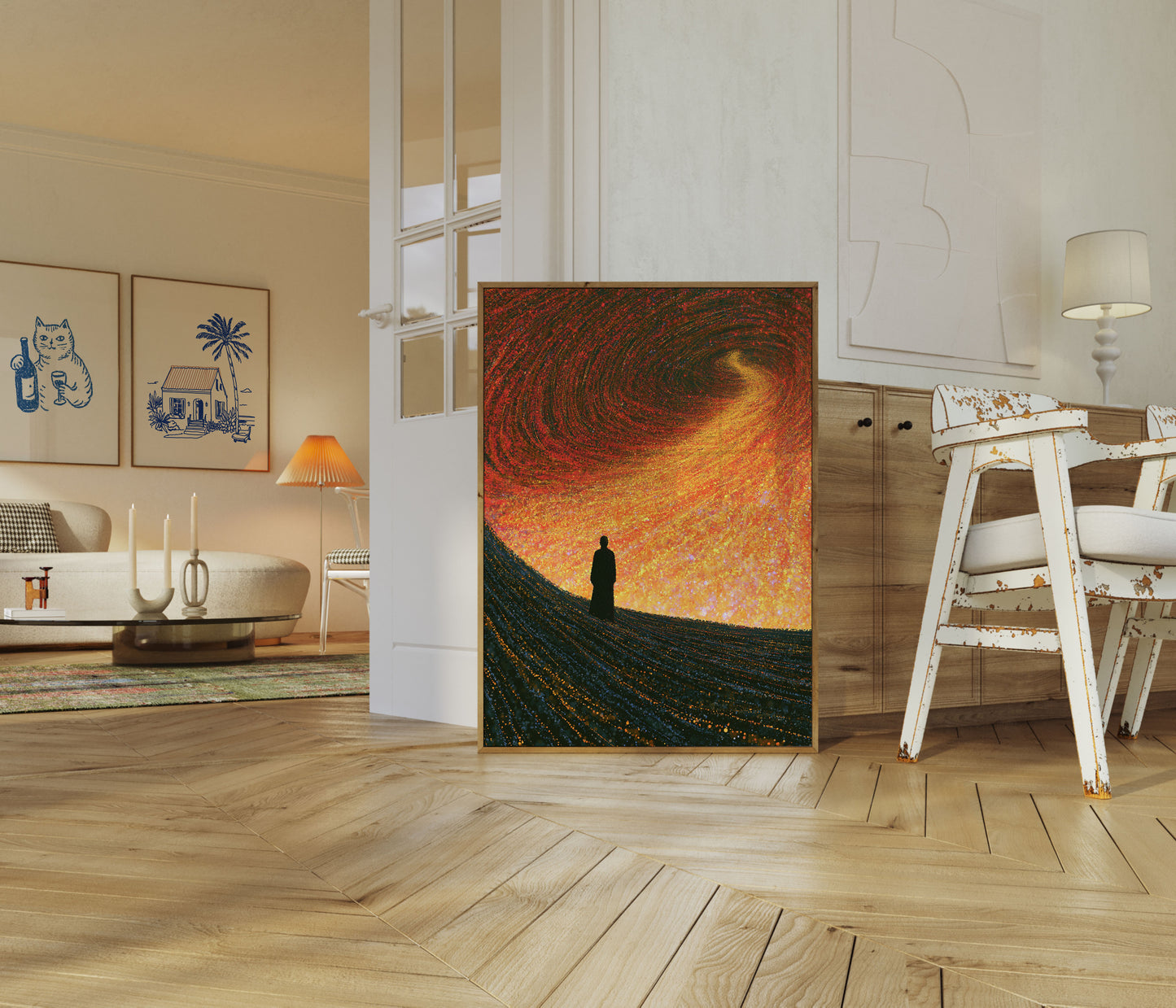 Viaggio Cosmico nello Spazio Poster