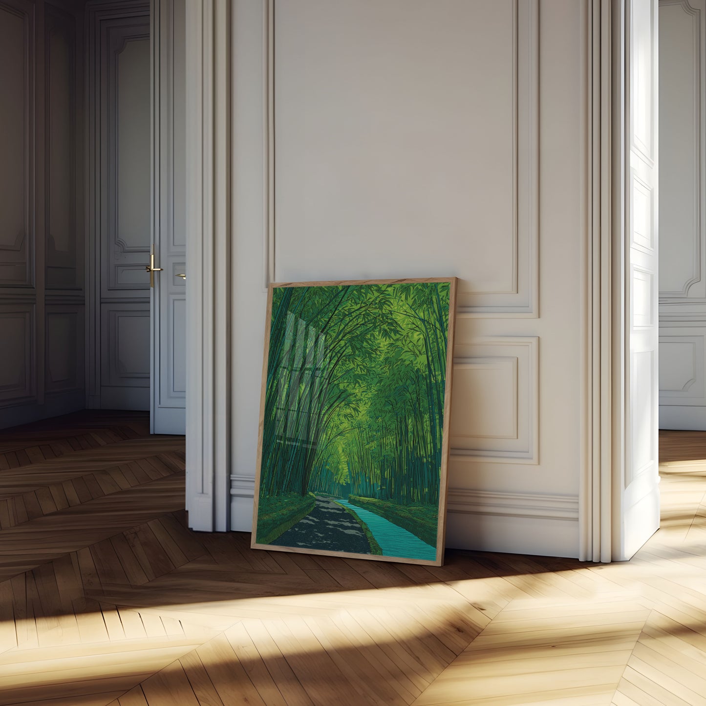 Bambu­skogs­vägen Poster