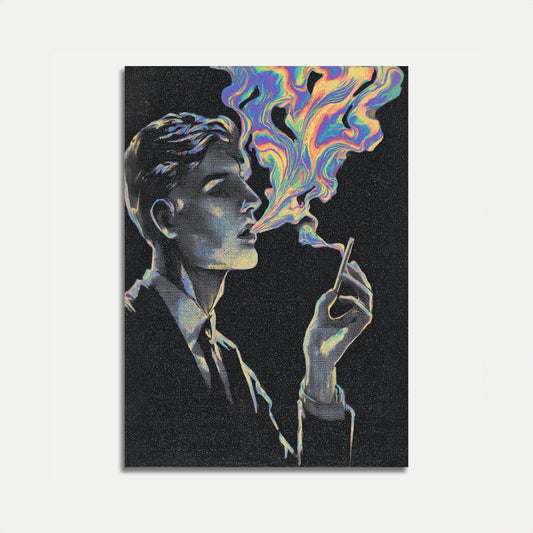 Póster de Expansión Mental Psicodélica