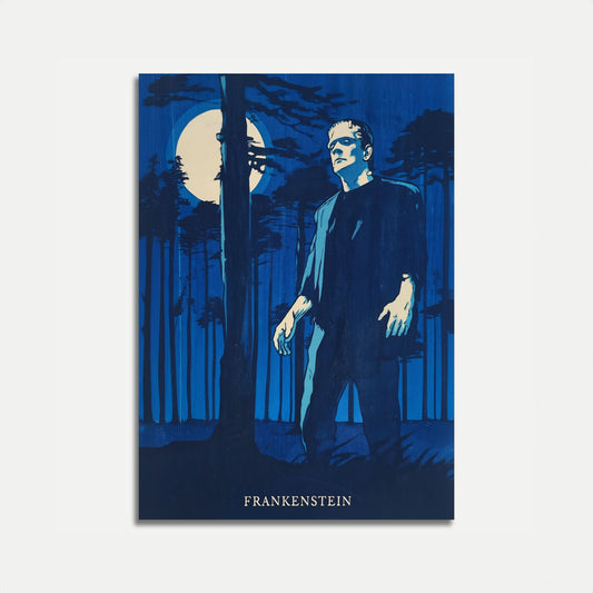 Frankenstein Klassisk Monsteraffisch