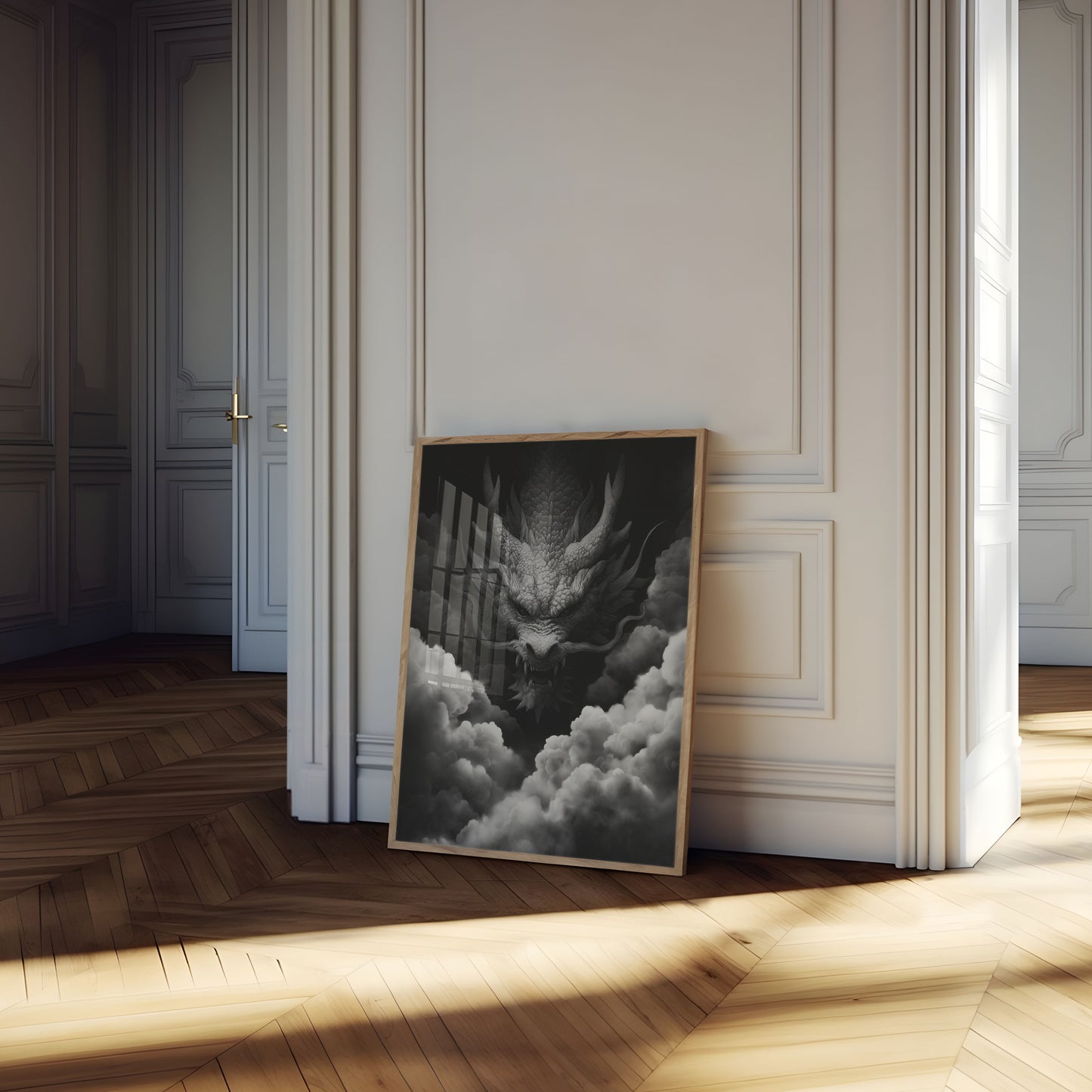 Póster del Dragón Nube Místico