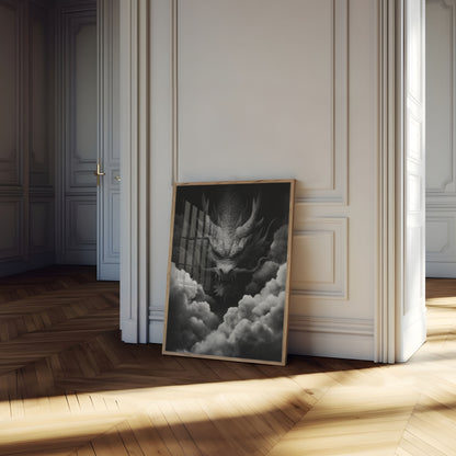 Póster del Dragón Nube Místico