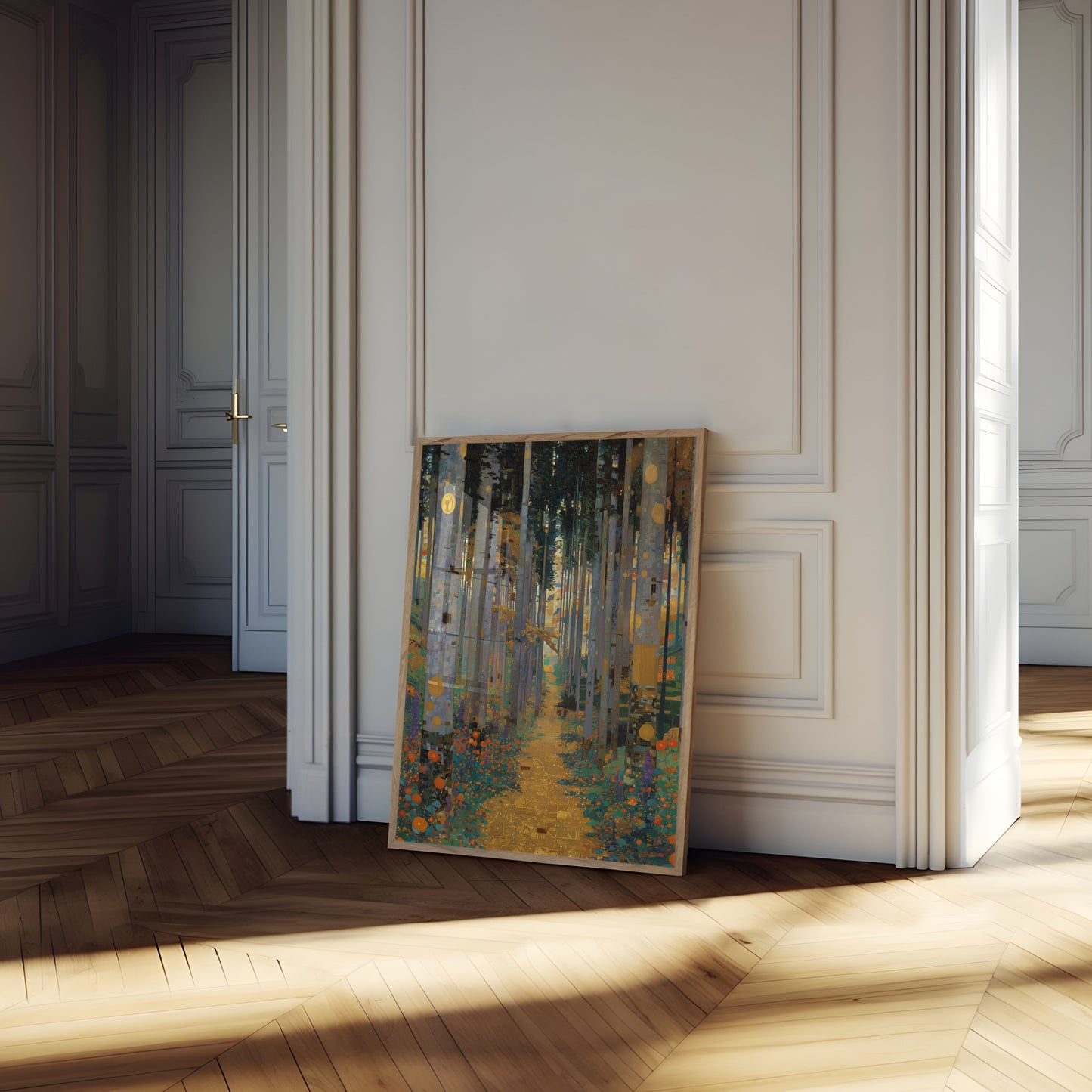 Urban Forest Canyon Poster