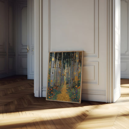 Urban Forest Canyon Poster