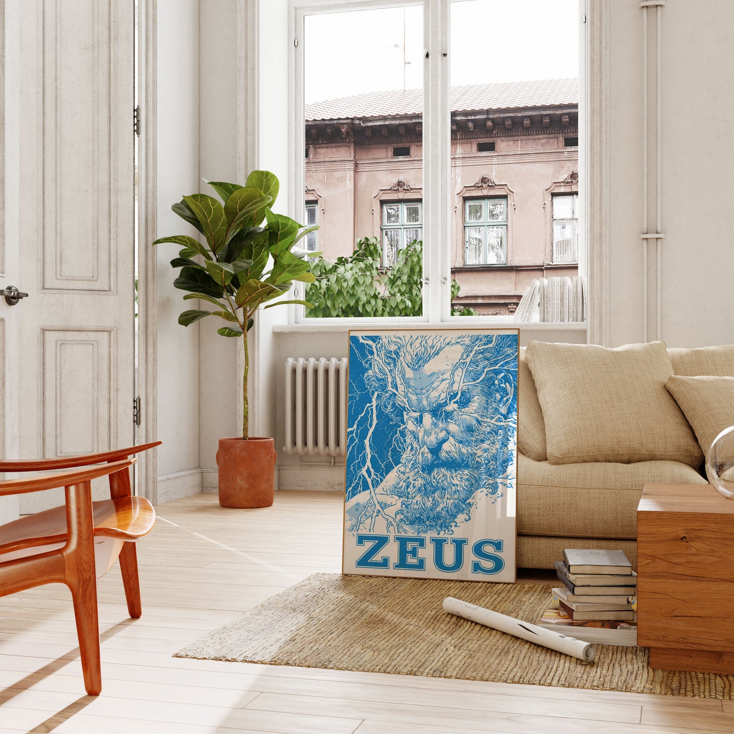 Zeus, bůh hromu – plakát