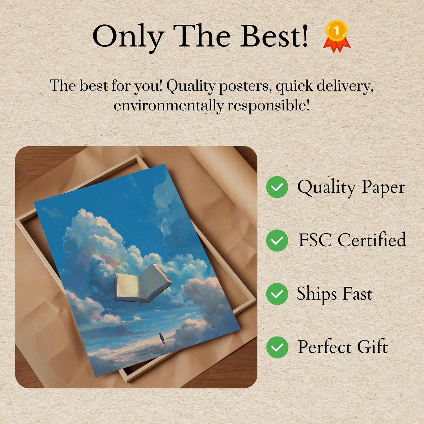 Póster de la Ascensión al Conocimiento Divino