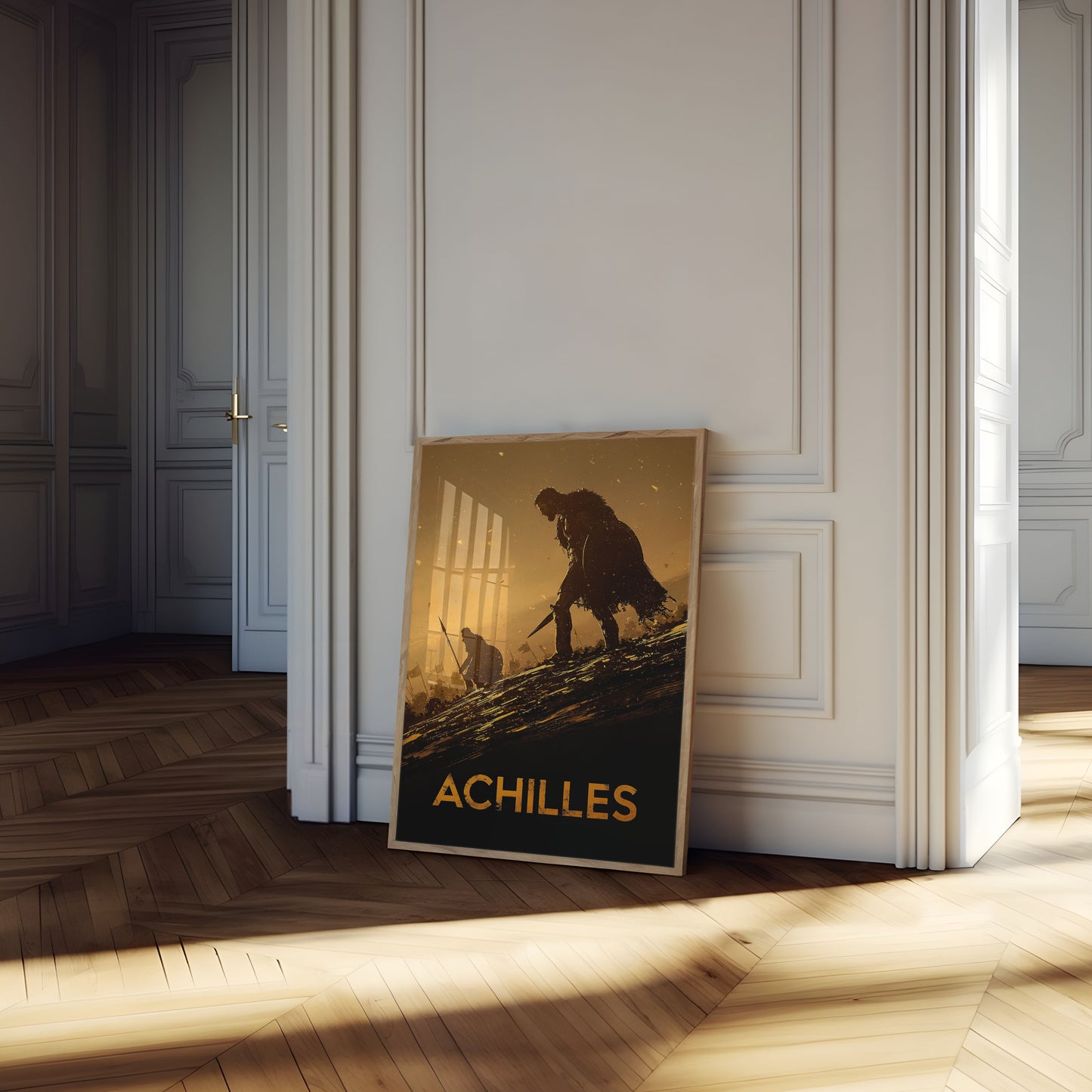 Achilles Warriors Battle Poster