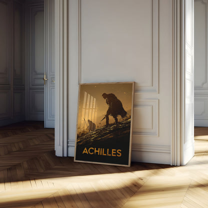Achilles Warriors Battle Poster