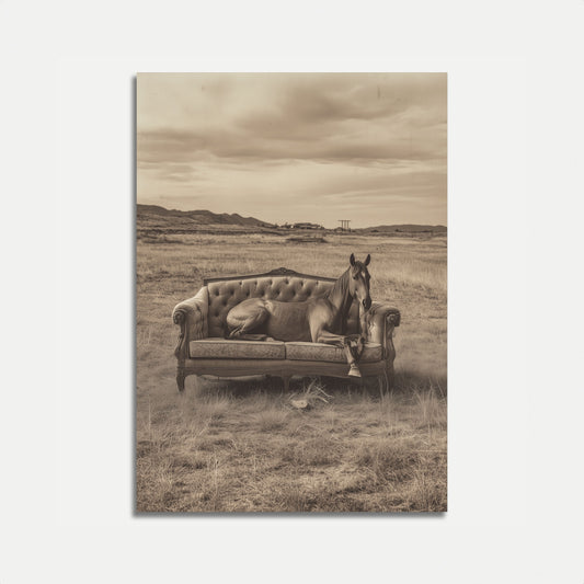 Elegancia Vintage de Caballo