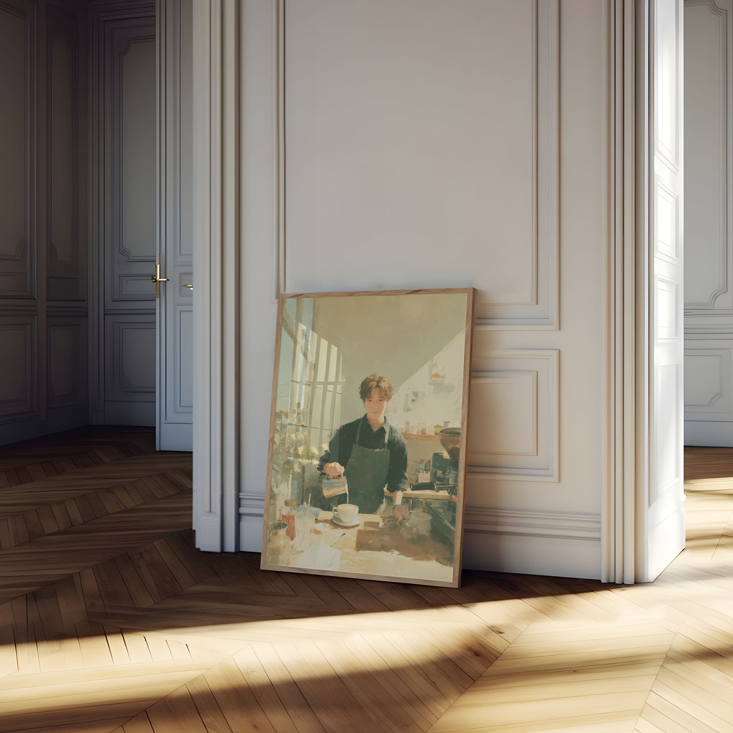 Morning Brew Artisan Coffee Poster