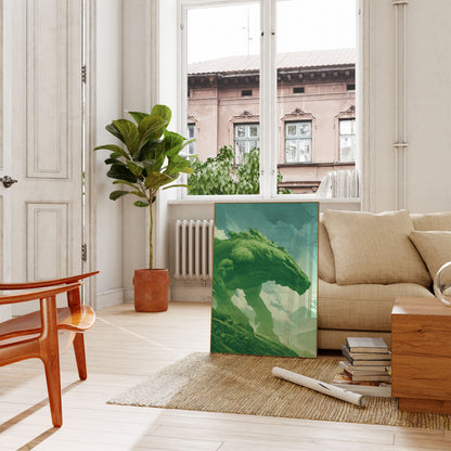 Mountain Green Giant Poster