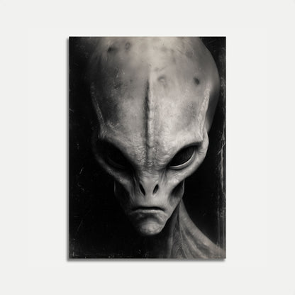 Alien Encounter Dark Poster