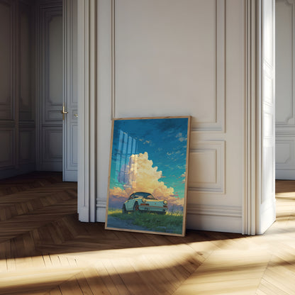 Classic Porsche Summer Dream Poster