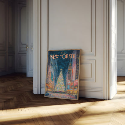 Magical New York Christmas Poster