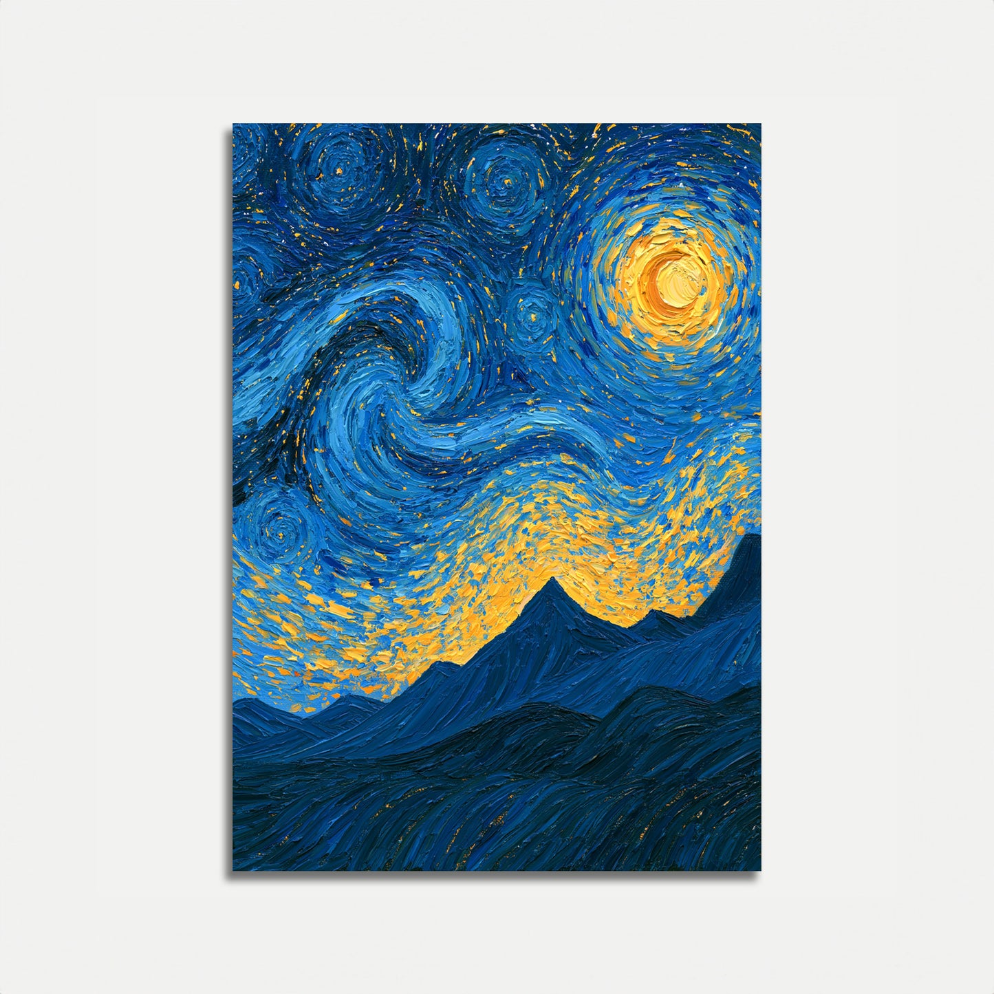 Starry Night Sky Poster