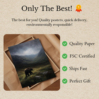 Beer in Bergdal Poster