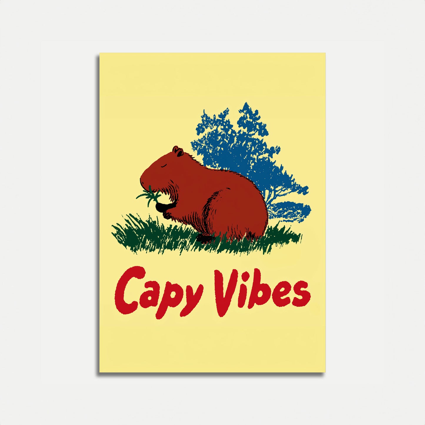 Poster di Vibrazioni Capy per il Relax