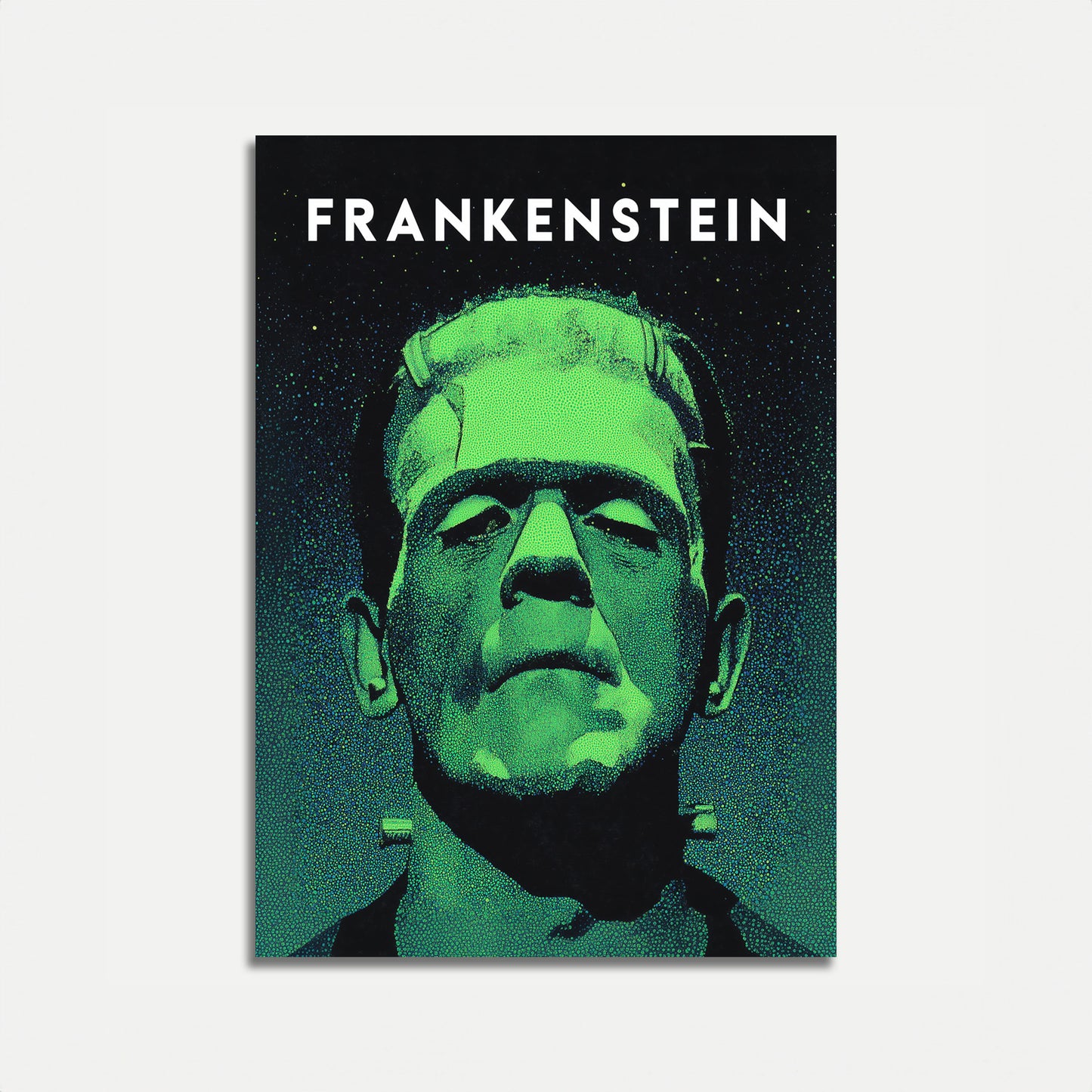 Frankenstein Monster Portrait Poster