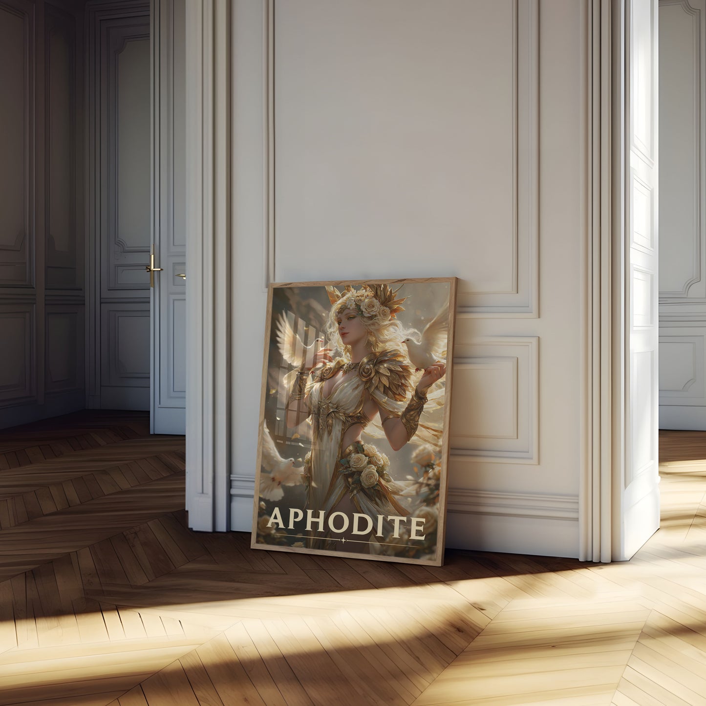 Aphrodite Golden Goddess Poster
