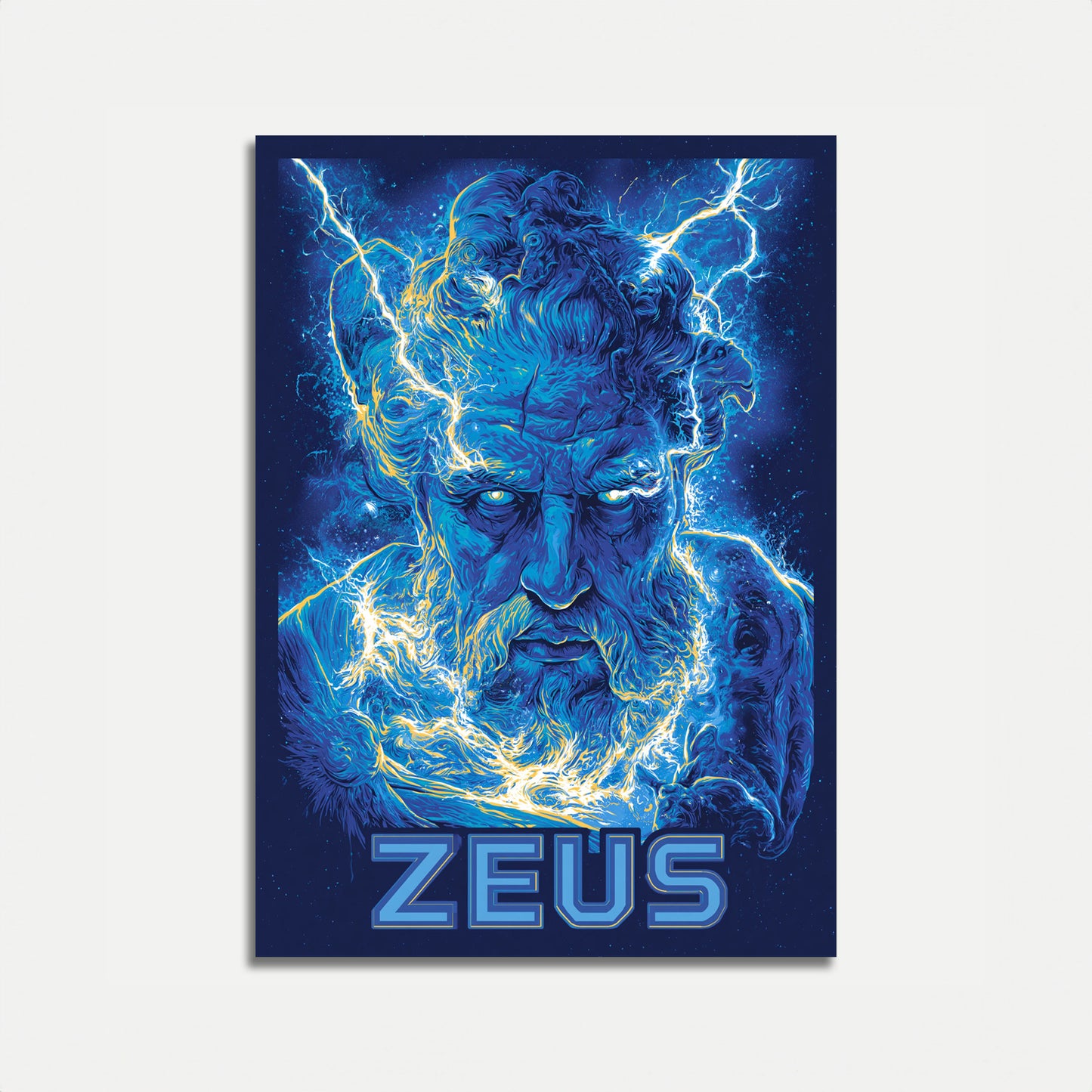 Plakát Zeus, Bůh hromu