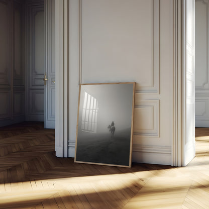 Tåkete Fjell Hesterytterposter