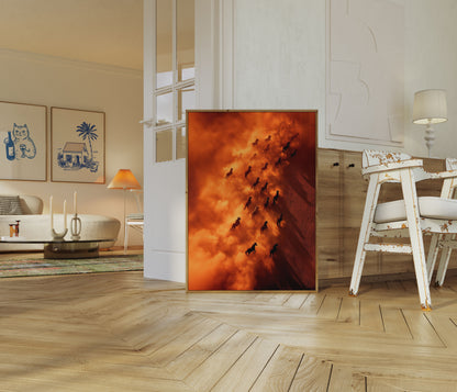 Horses of Flame Poster