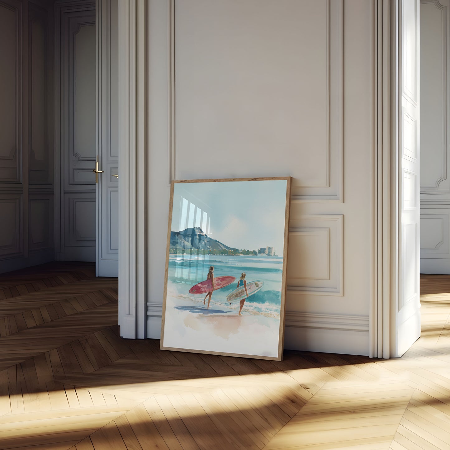 Coastal Surf Adventure Poster