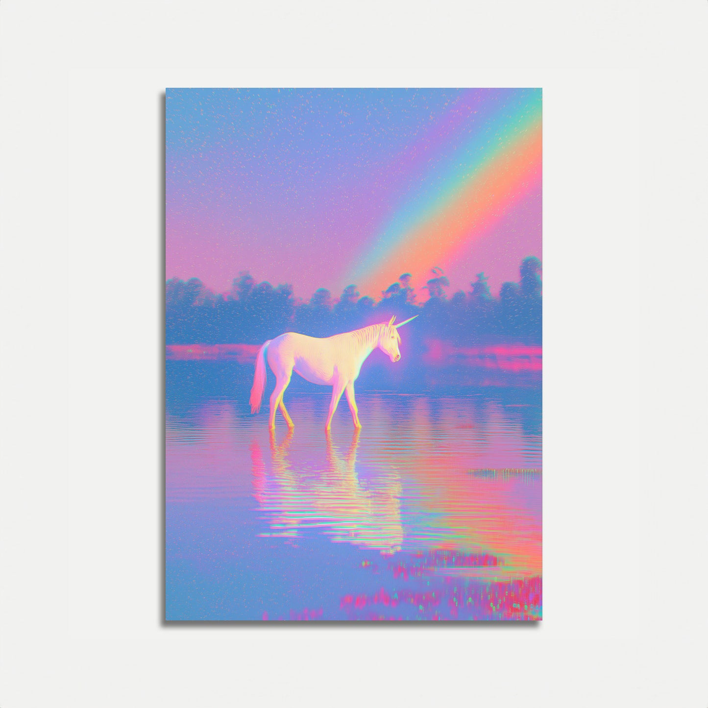 Poster del Dreamscape dell'Unicorno Arcobaleno