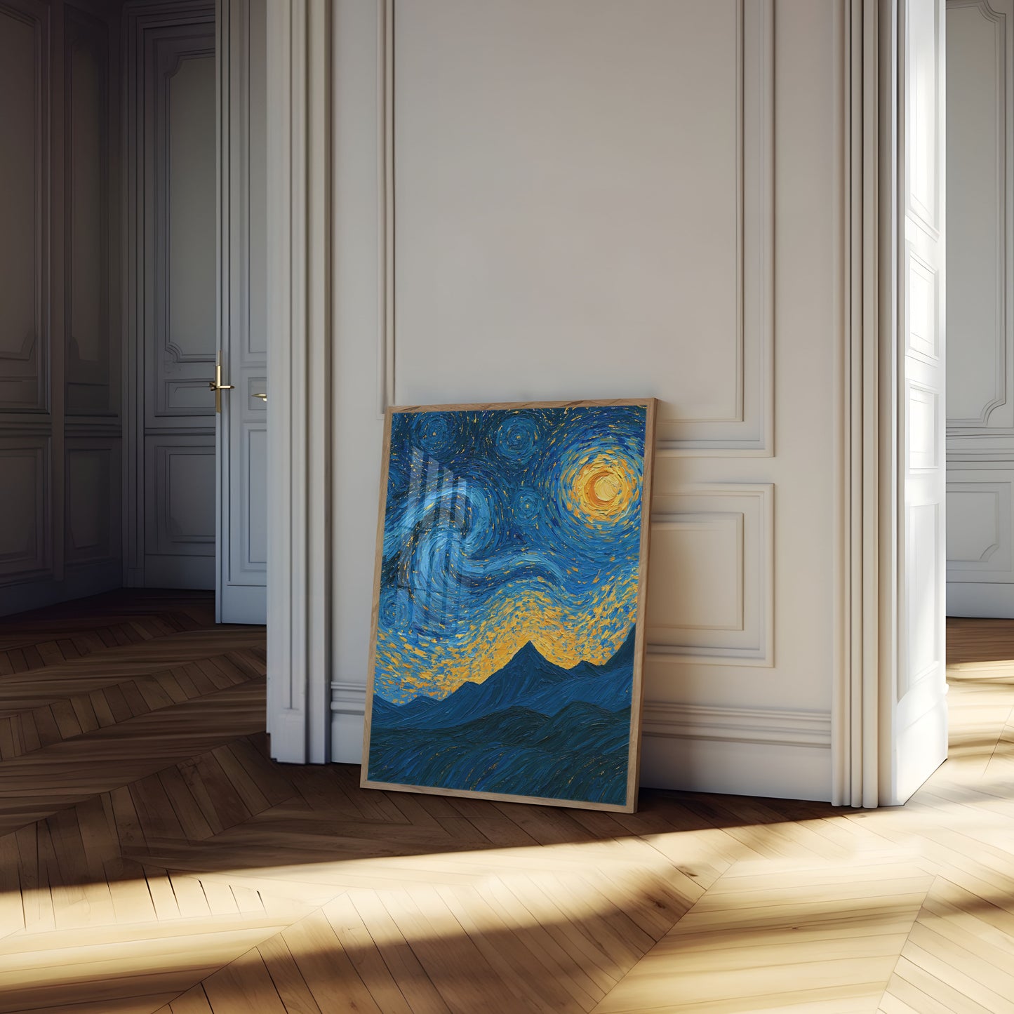 Starry Night Sky Poster