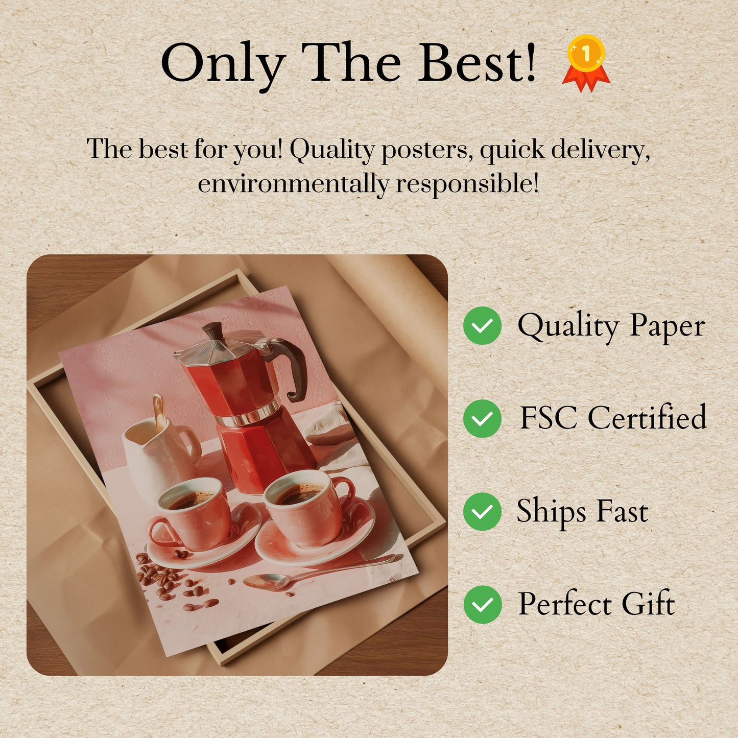 Morning Coffee Ritual Poster