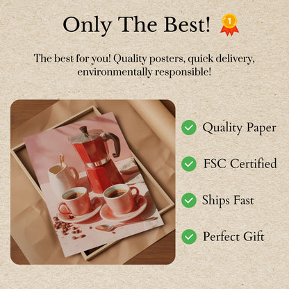 Morning Coffee Ritual Poster