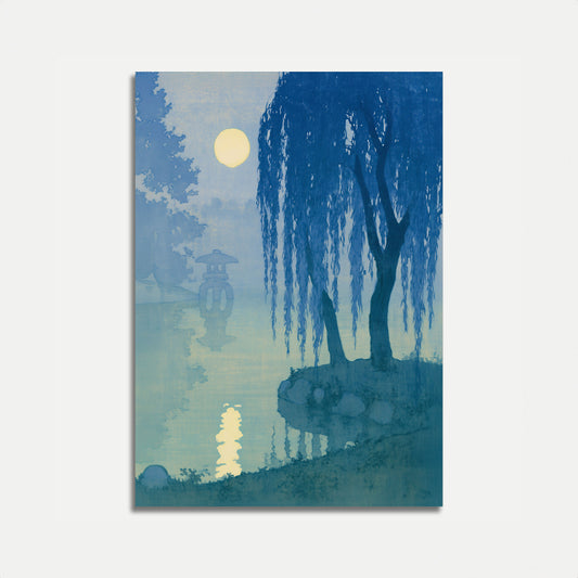Poster Giardino Salice Lunare